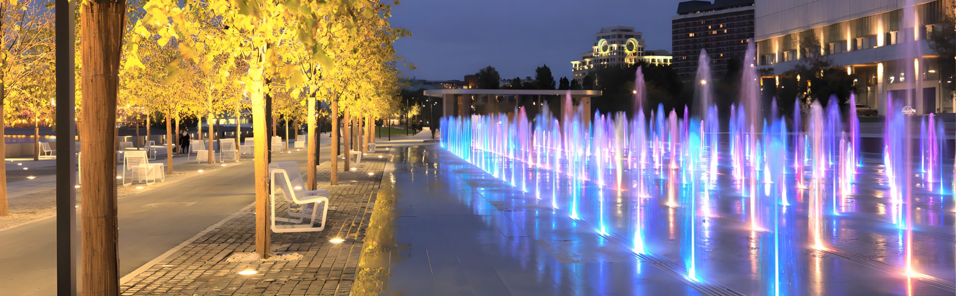 Going out into the world: the main techniques of architectural illumination