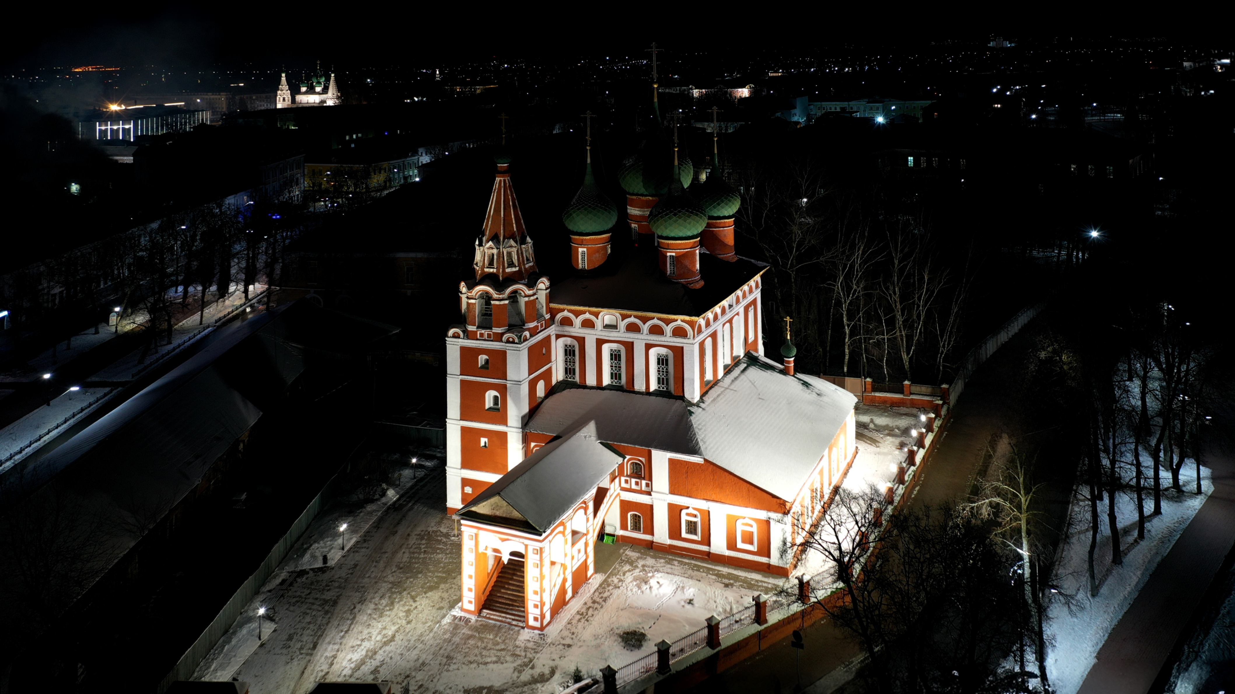 Гарнизонная церковь Архангела Михаила - проект наружного освещения