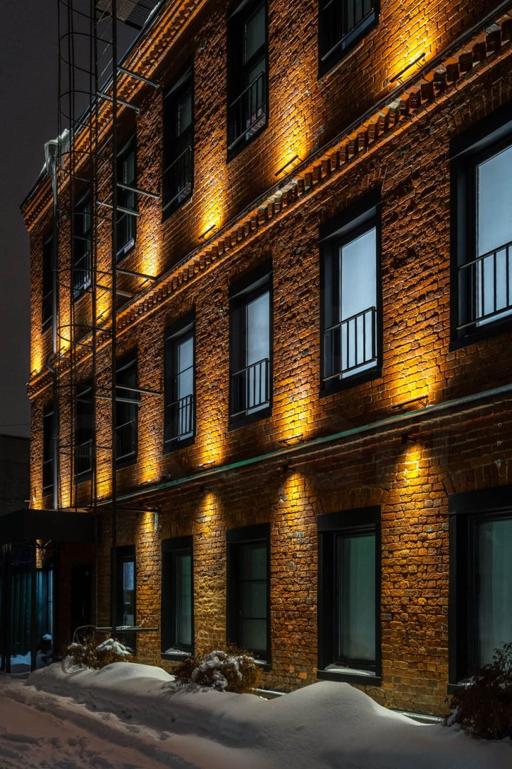 Green Dent - outdoor lighting project