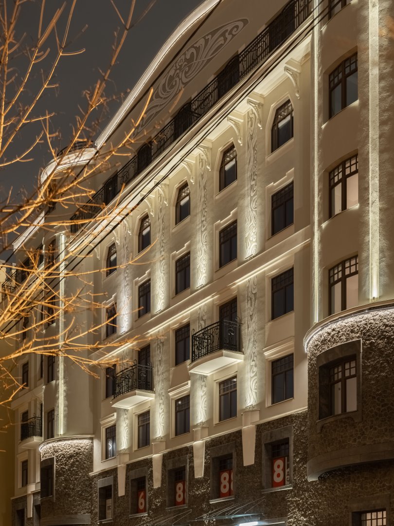 ЖК Идеалист - outdoor lighting project