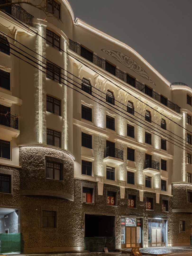 Idealist Clubhouse - outdoor lighting project