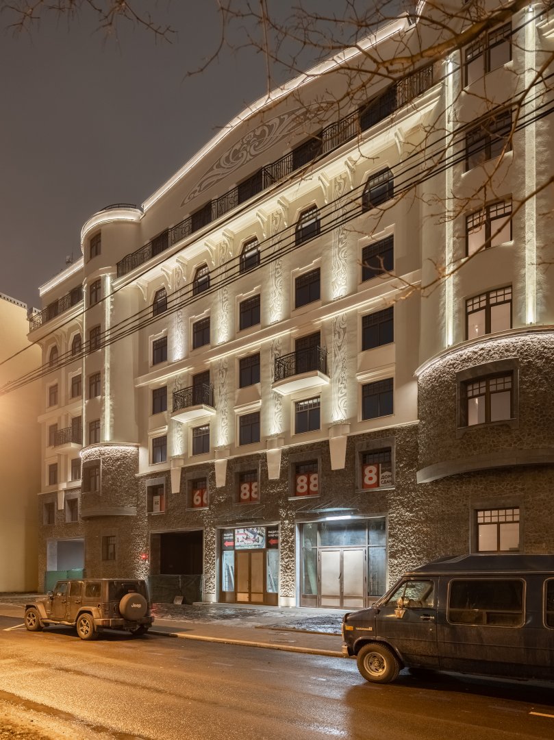 ЖК Идеалист - outdoor lighting project