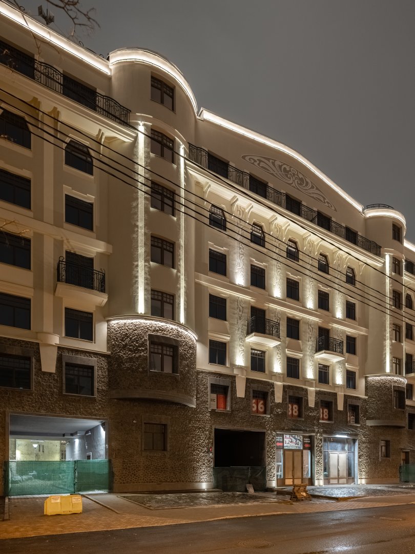 ЖК Идеалист - outdoor lighting project