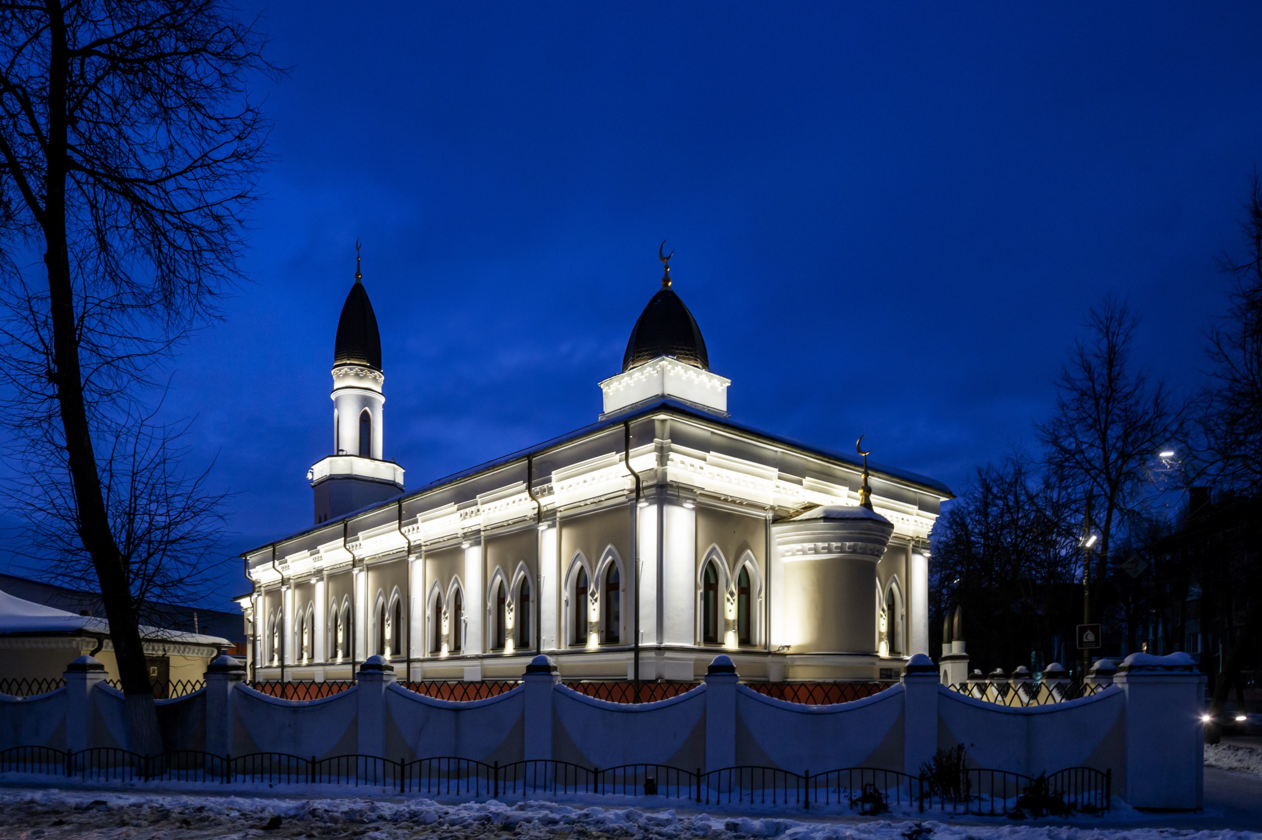 Соборная мечеть - проект наружного освещения