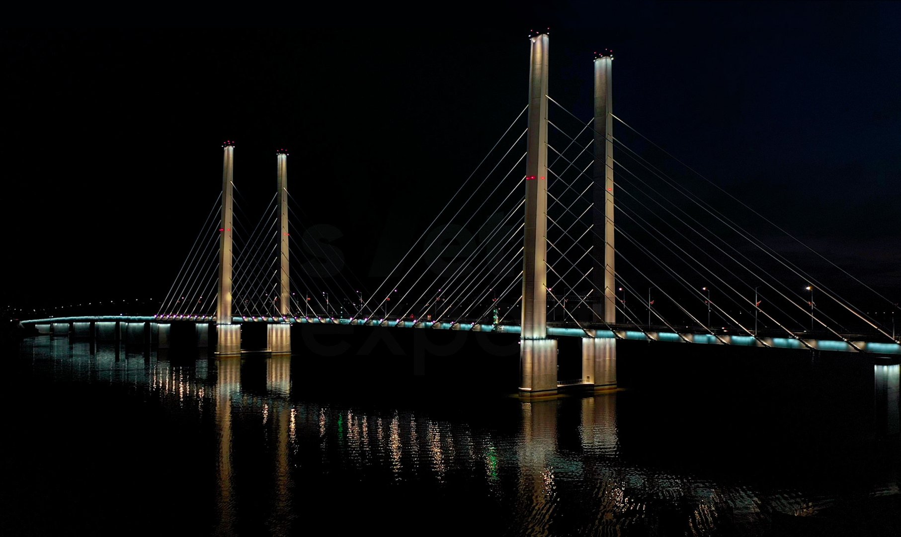 Archangel Bridge - outdoor lighting project