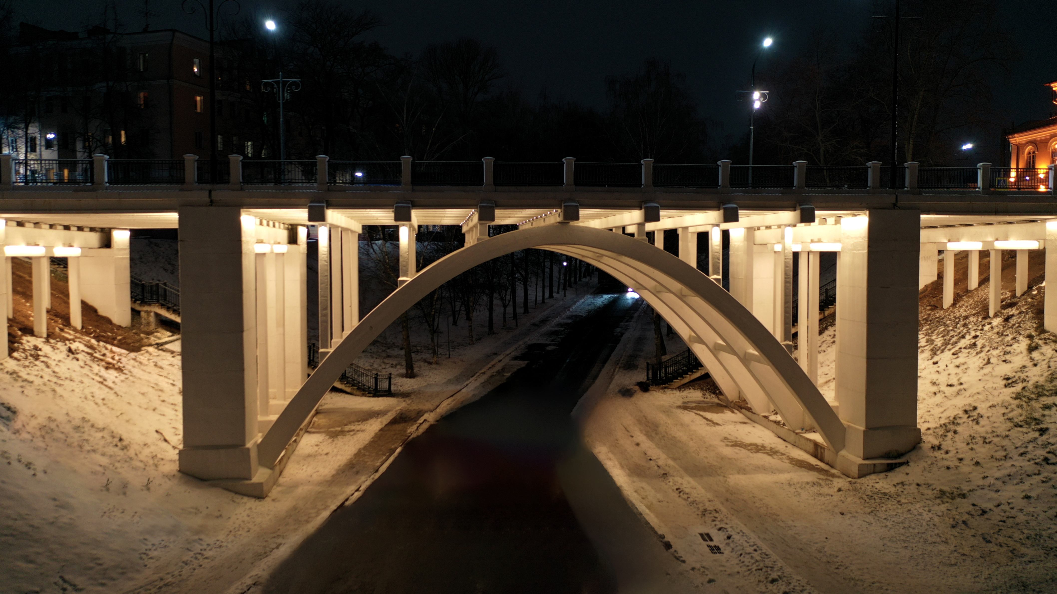 Воздвиженский мост - проект наружного освещения