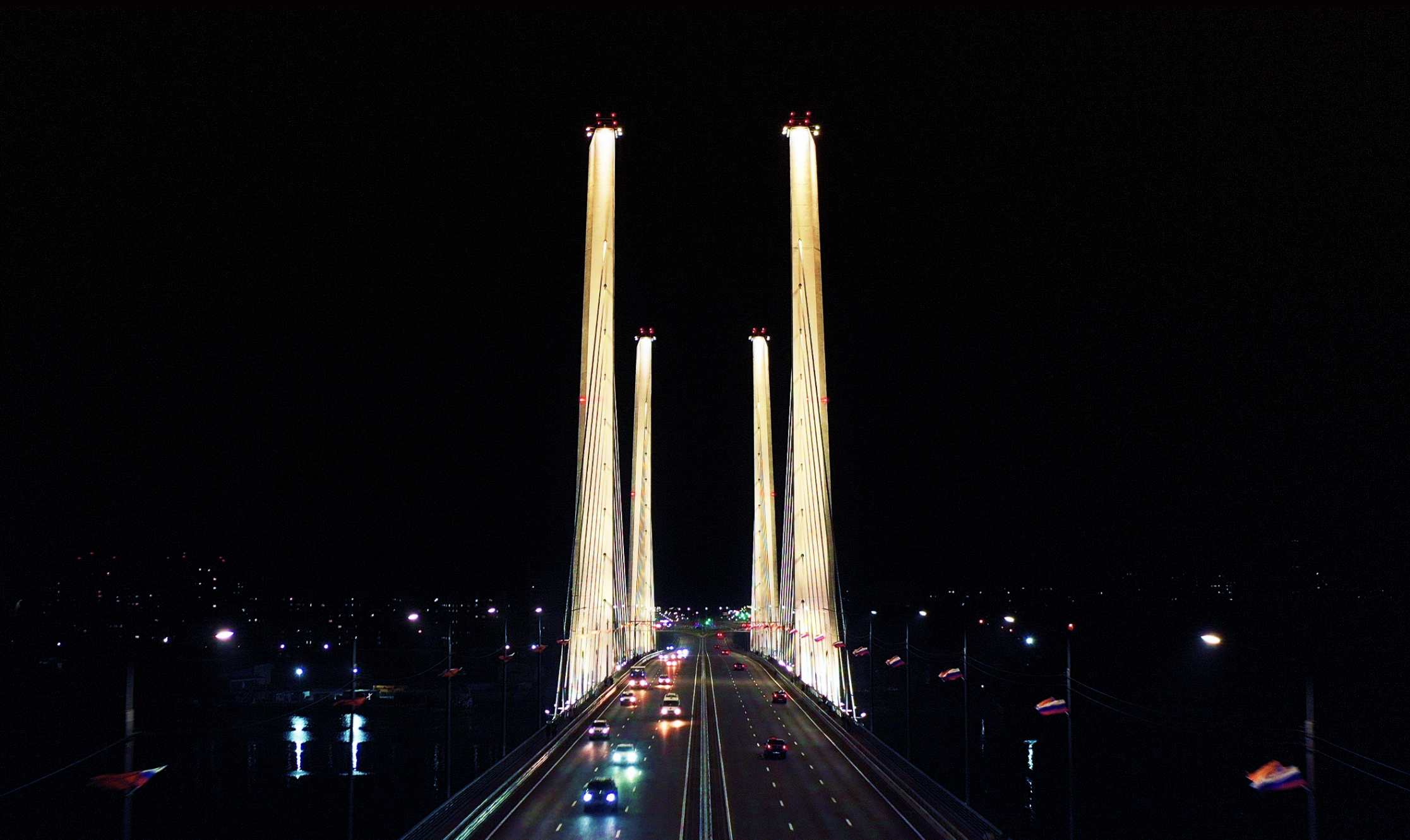 Архангельский мост - проект наружного освещения