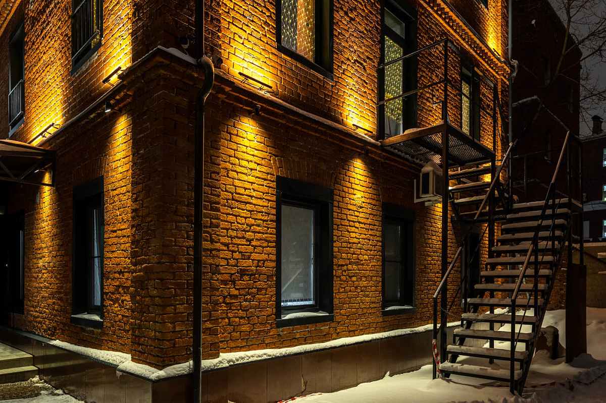 Green Dent - outdoor lighting project