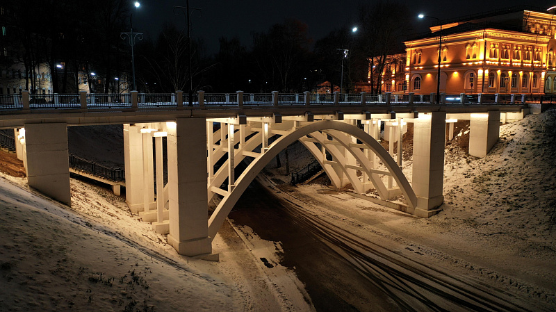 Молитовский мост - проект наружного освещения