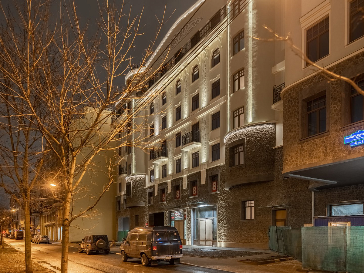 ЖК Идеалист - outdoor lighting project