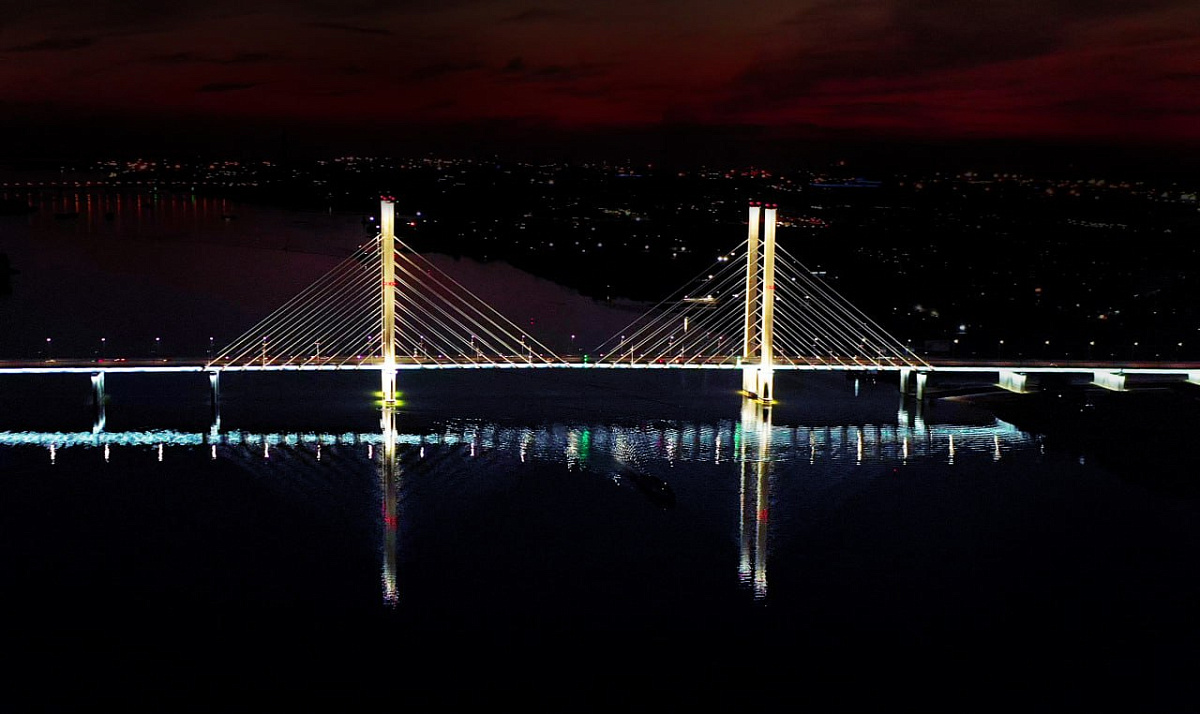 Archangel Bridge - outdoor lighting project