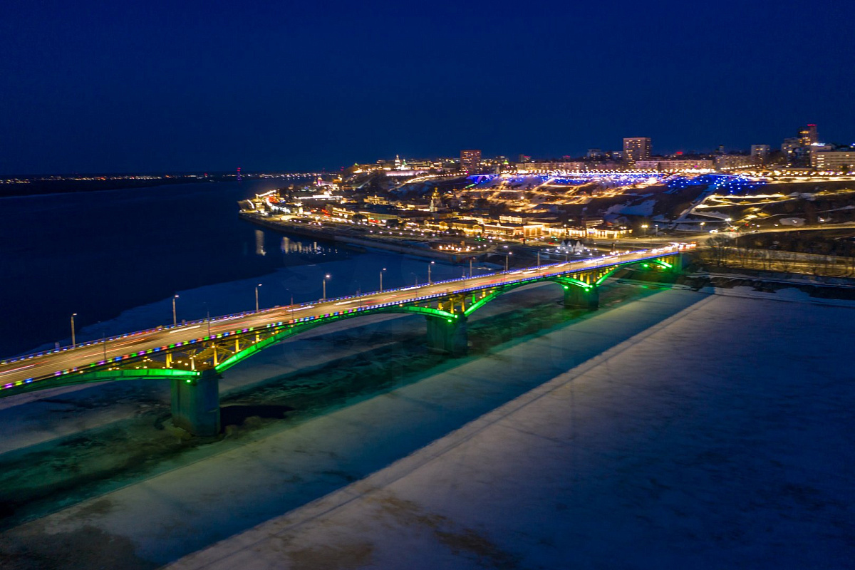 Kanavinsky Bridge - outdoor lighting project