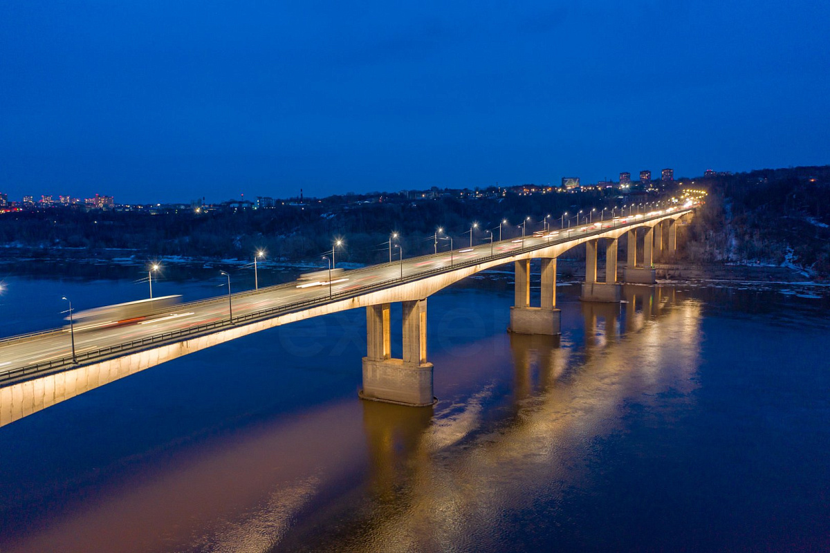 Myzinsky Bridge - outdoor lighting project