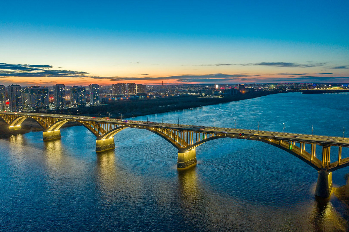 Molitovsky Bridge - outdoor lighting project