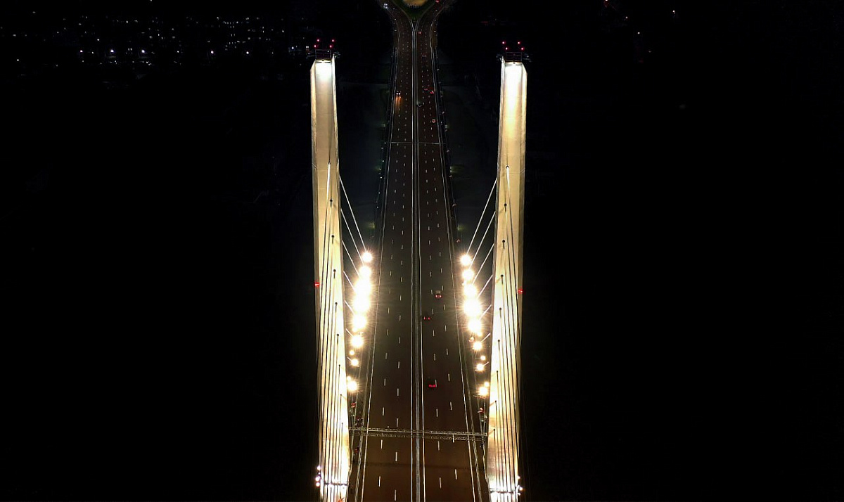 Archangel Bridge - outdoor lighting project