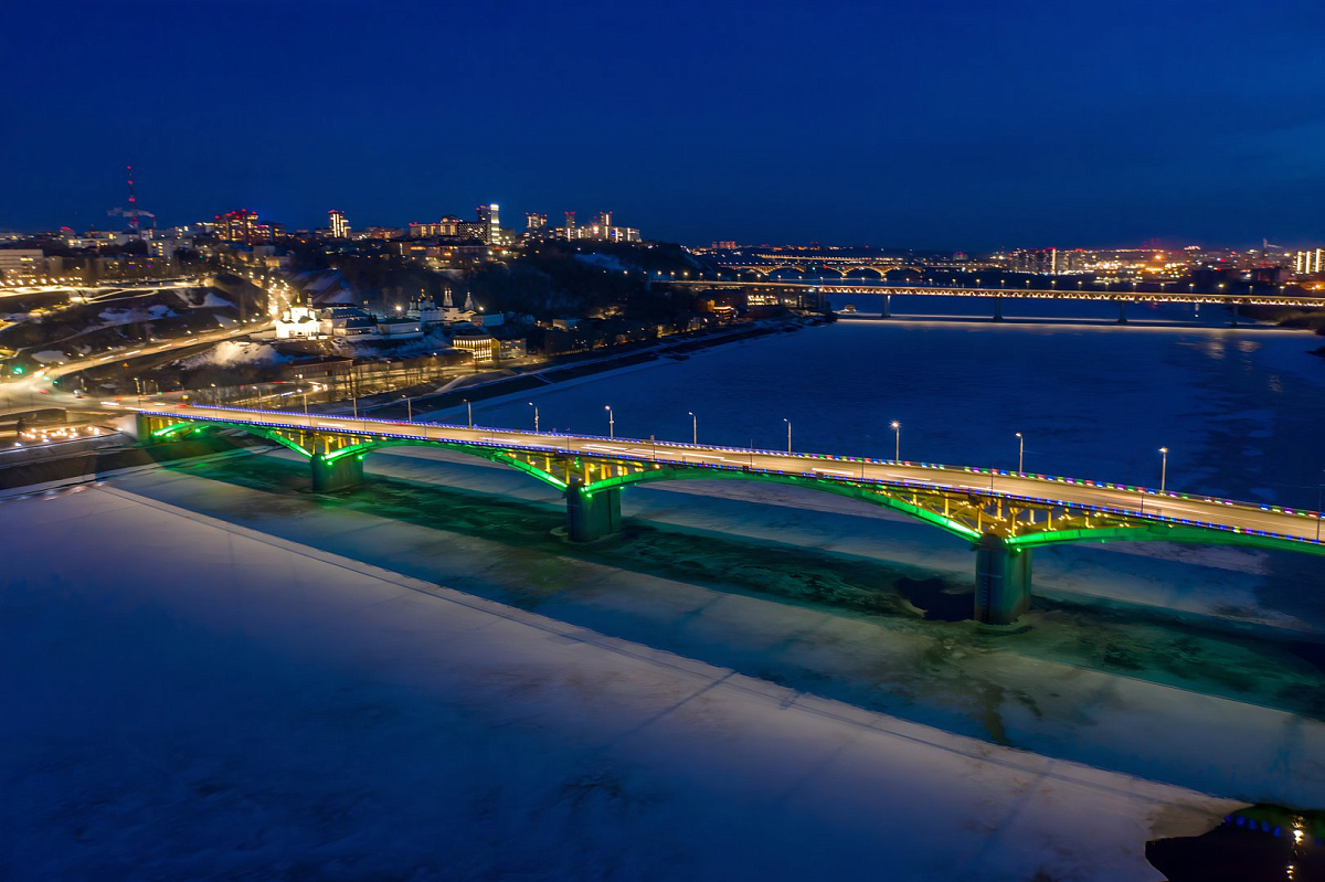 Kanavinsky Bridge - outdoor lighting project