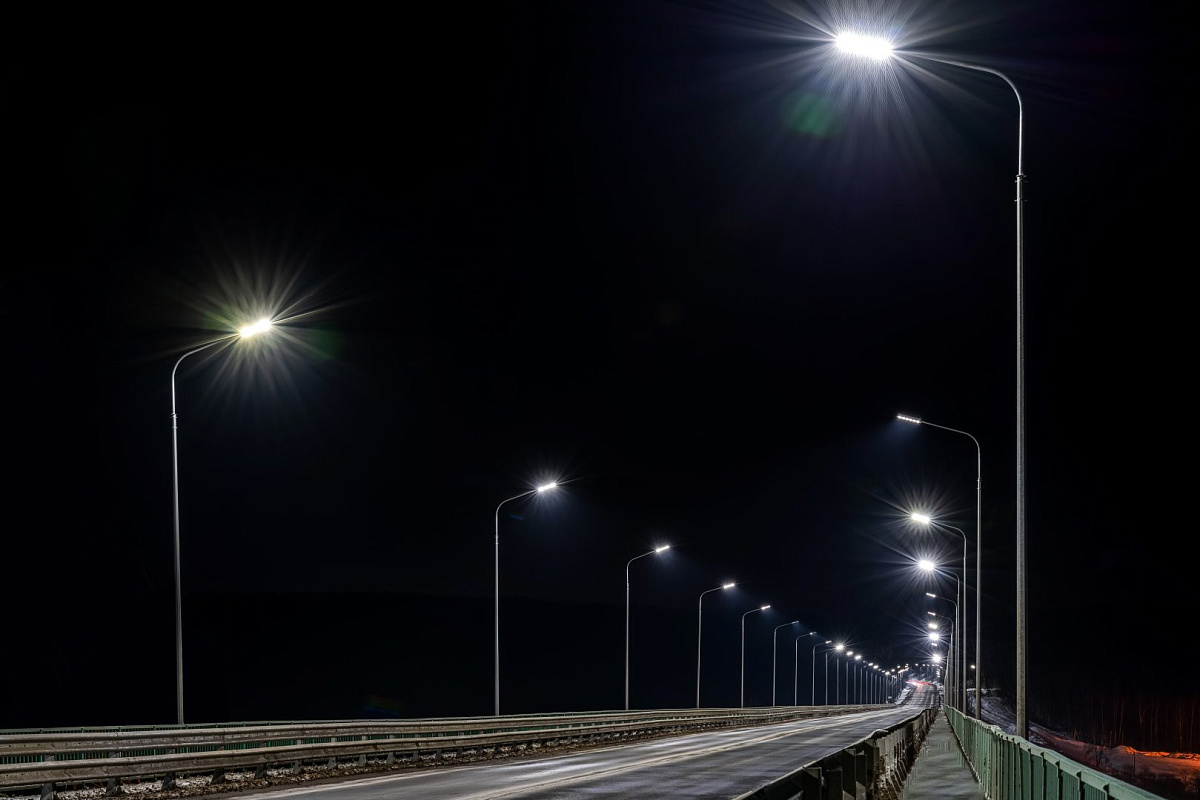 Kashirsky Bridge - outdoor lighting project