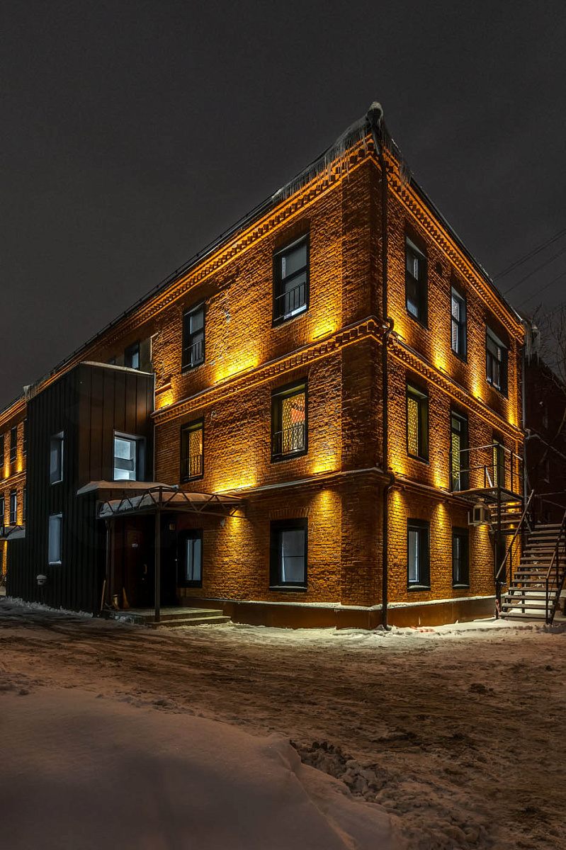 Green Dent - outdoor lighting project