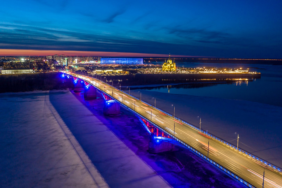 Kanavinsky Bridge - outdoor lighting project