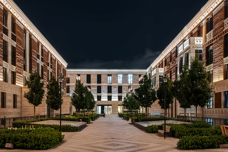 ALCON Tower - outdoor lighting project