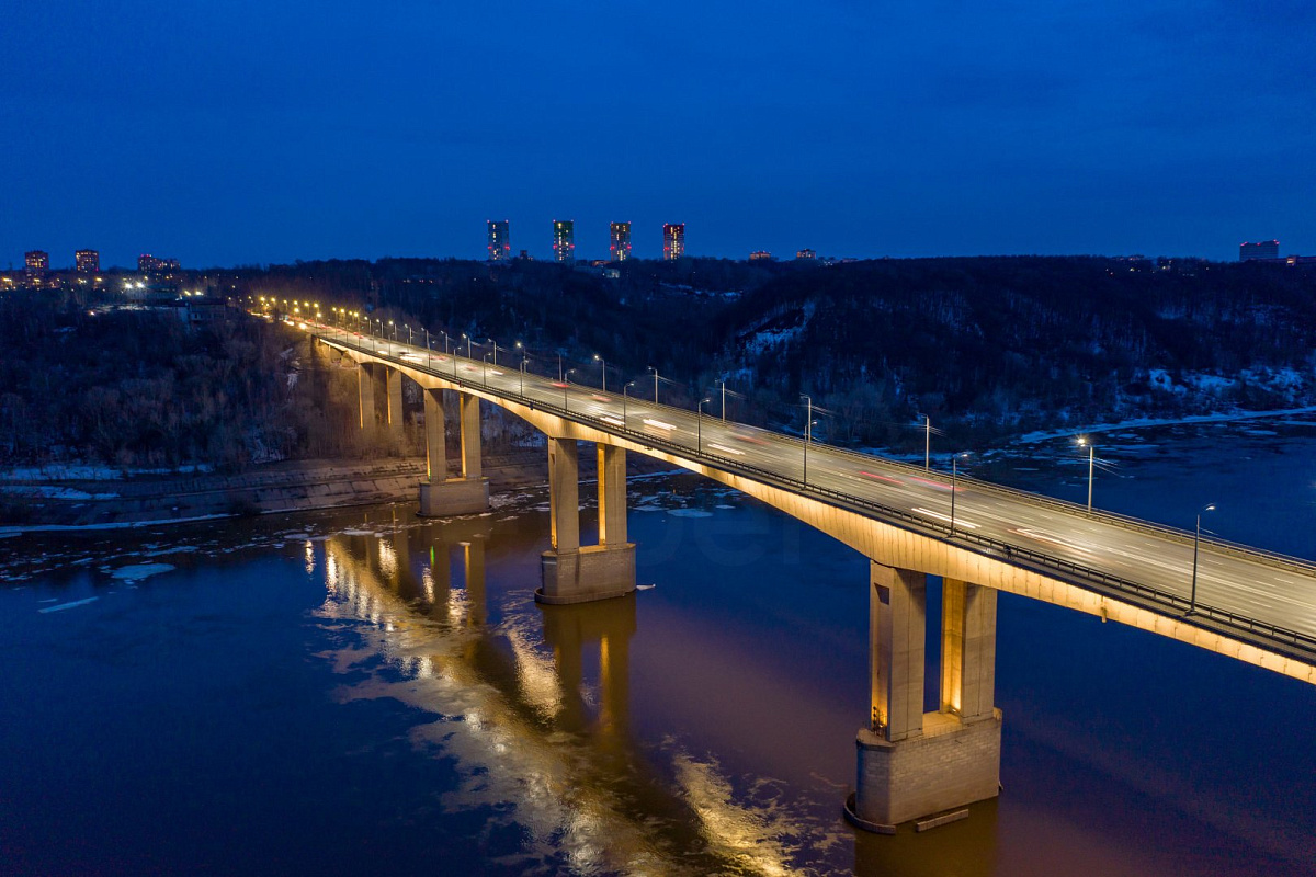 Myzinsky Bridge - outdoor lighting project