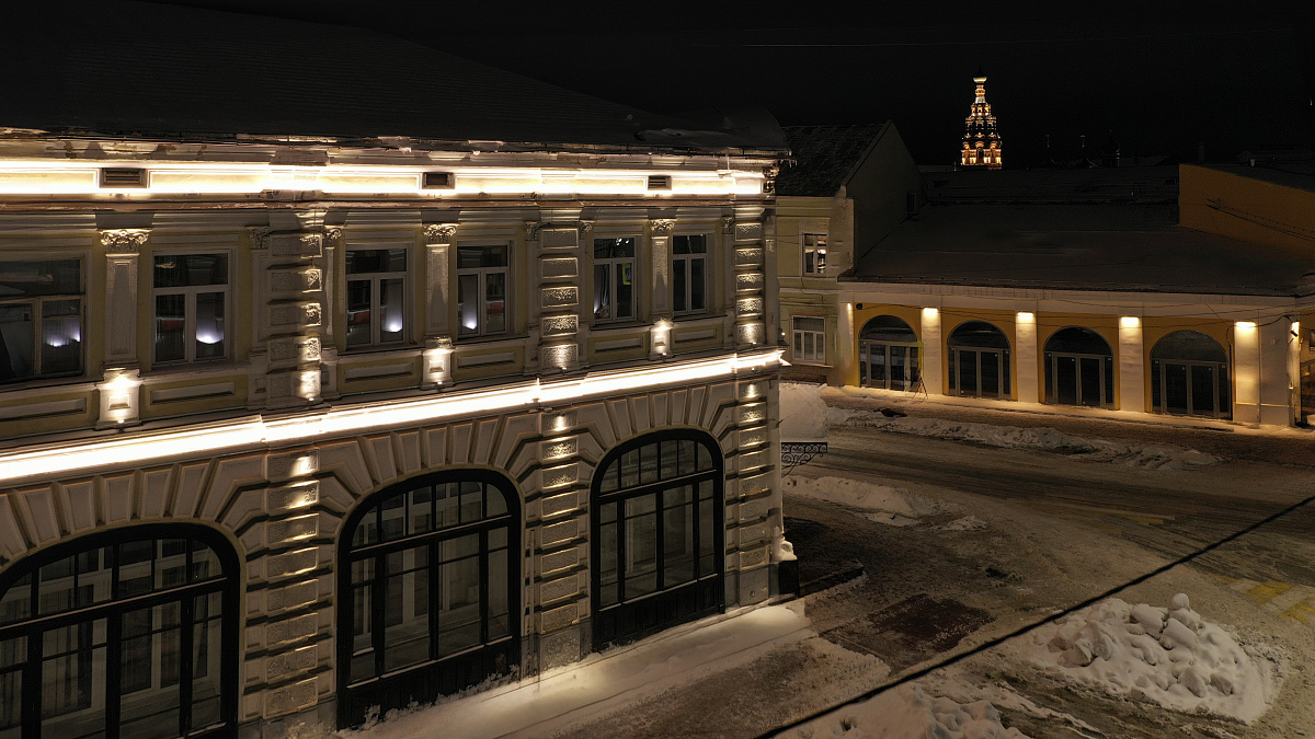 Yaroslavl Region Finance Department - outdoor lighting project