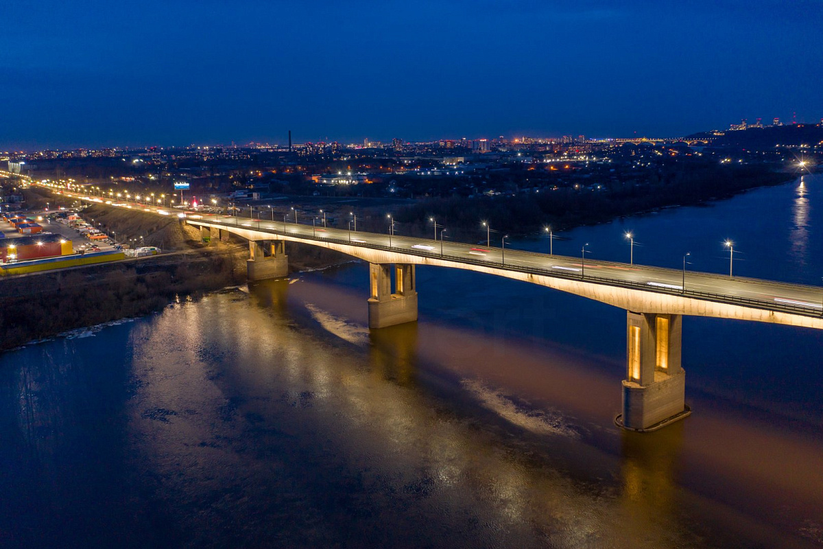 Myzinsky Bridge - outdoor lighting project