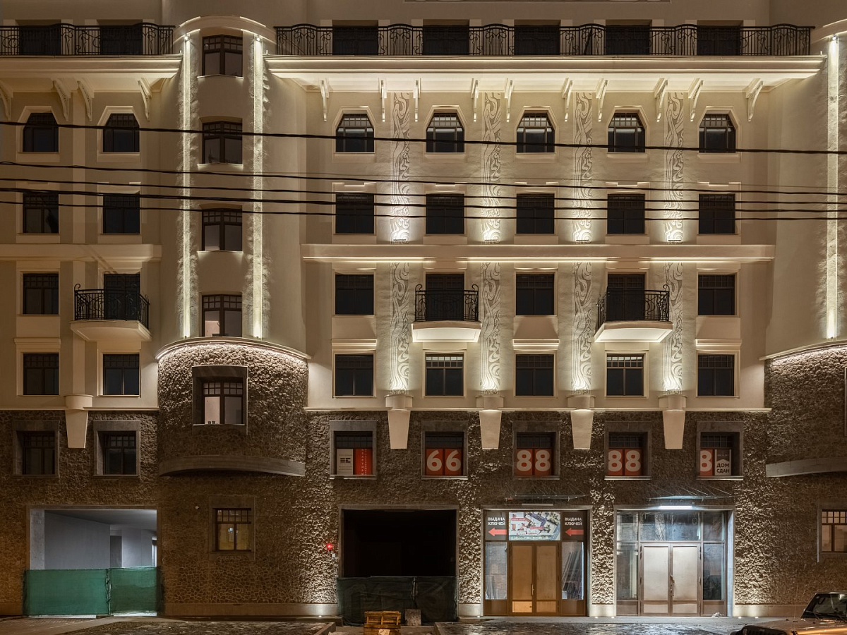ЖК Идеалист - outdoor lighting project