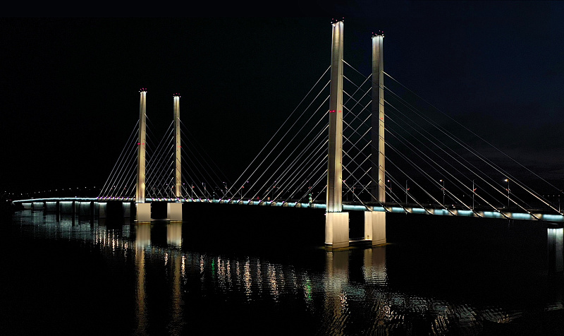 Канавинский мост - проект наружного освещения