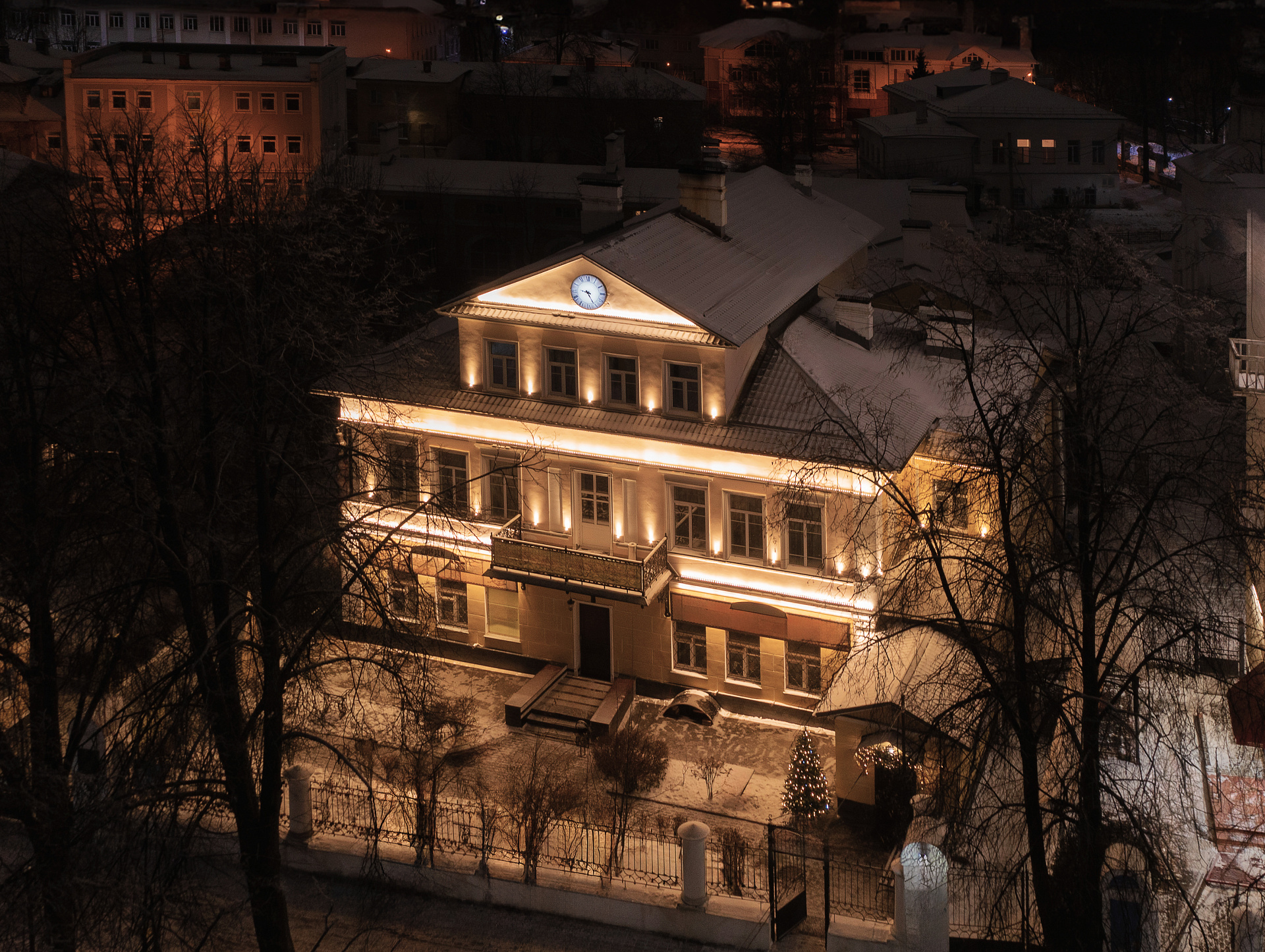 “Music and Time” Museum - outdoor lighting project