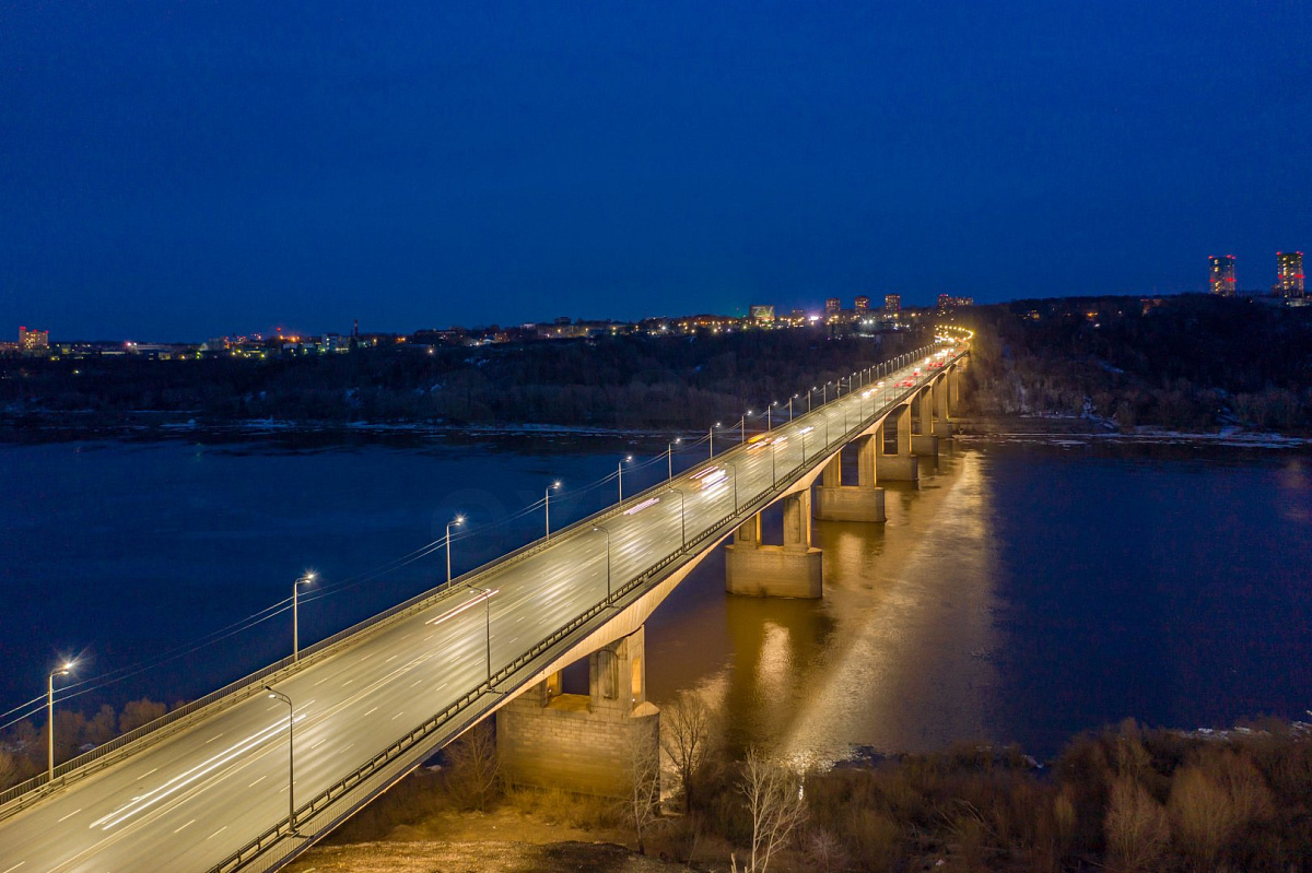 Myzinsky Bridge - outdoor lighting project