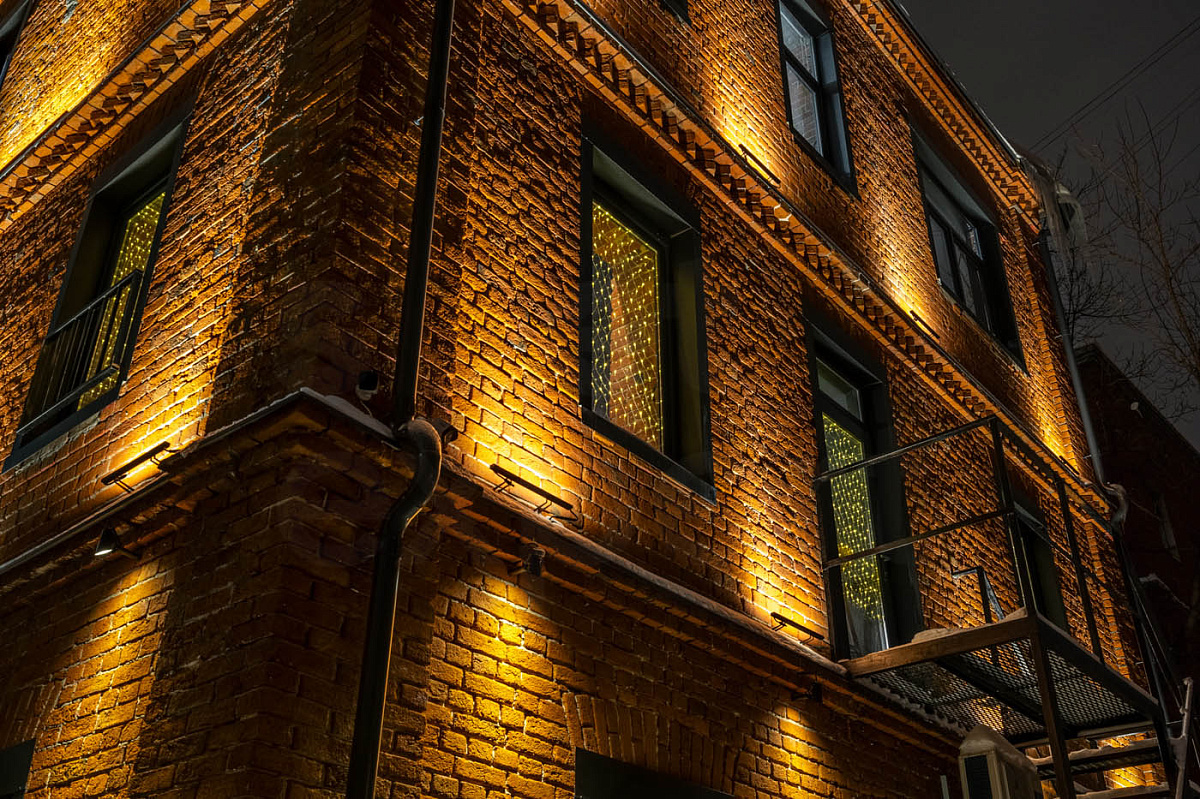 Green Dent - outdoor lighting project