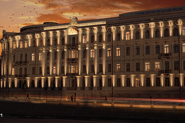Концепция освещения здания Северо-Западного главного управления Центрального банка Российской Федерации в Санкт-Петербурге 