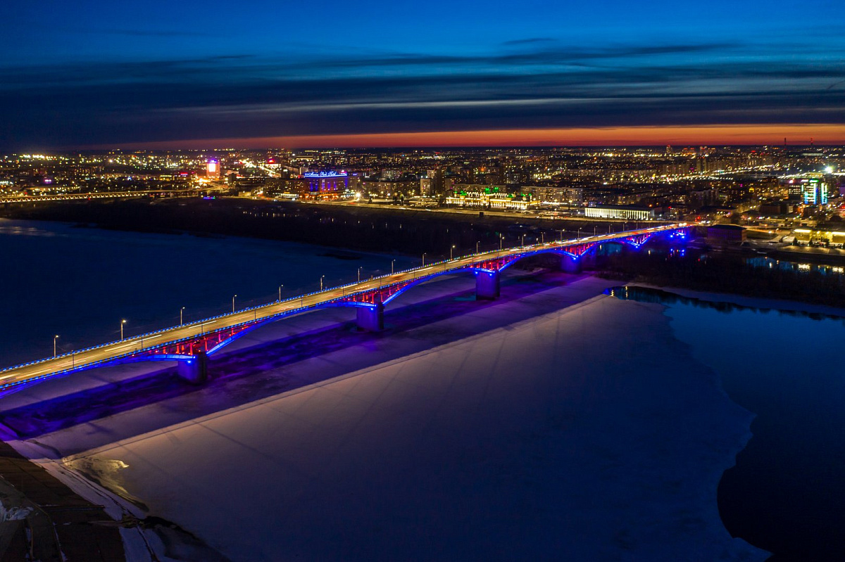 Kanavinsky Bridge - outdoor lighting project