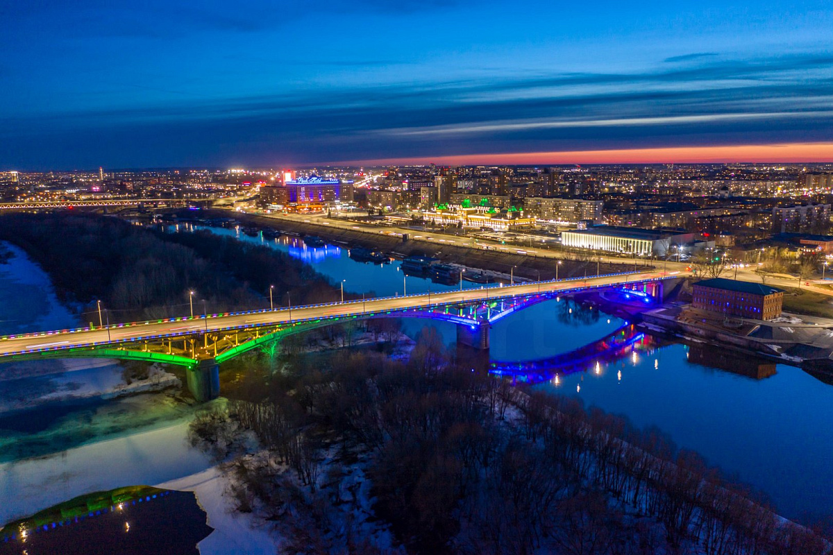 Kanavinsky Bridge - outdoor lighting project