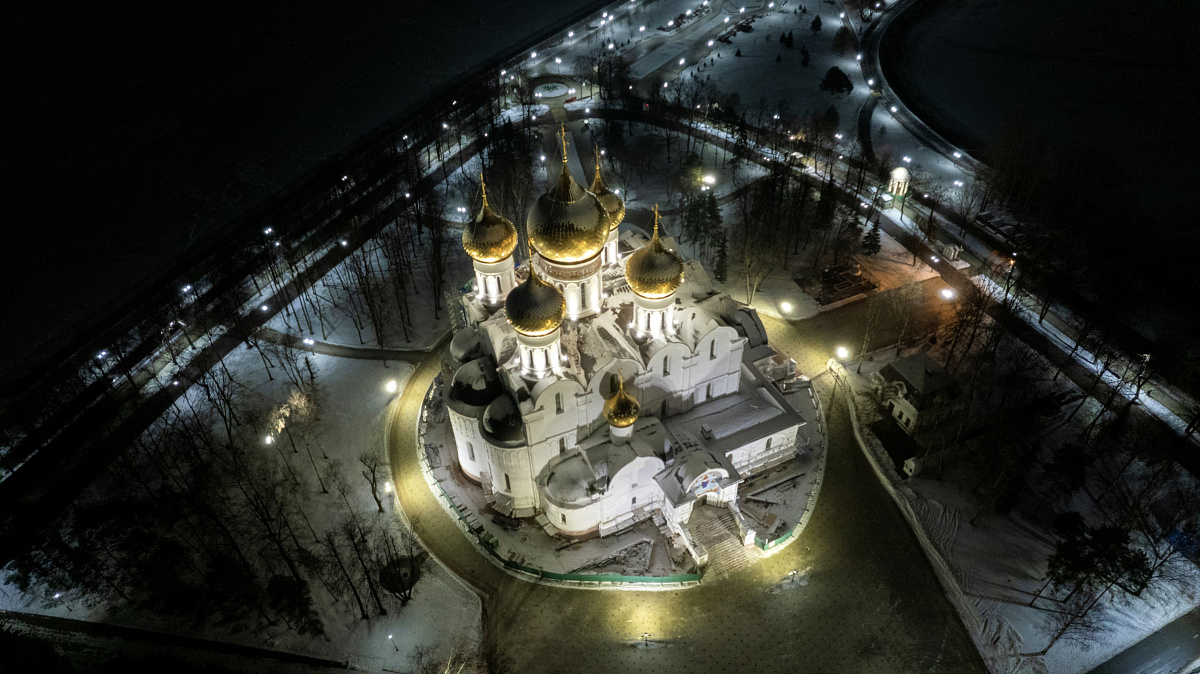 Dormition Cathedral of the Blessed Virgin Mary - outdoor lighting project