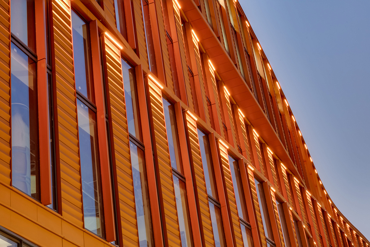 Архитектурное освещение БЦ Алкон II