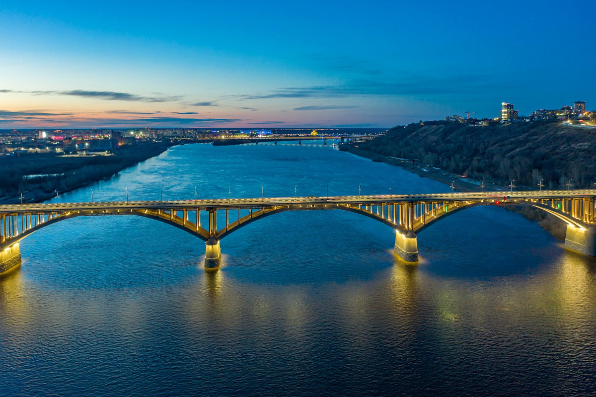 Molitovsky Bridge - outdoor lighting project
