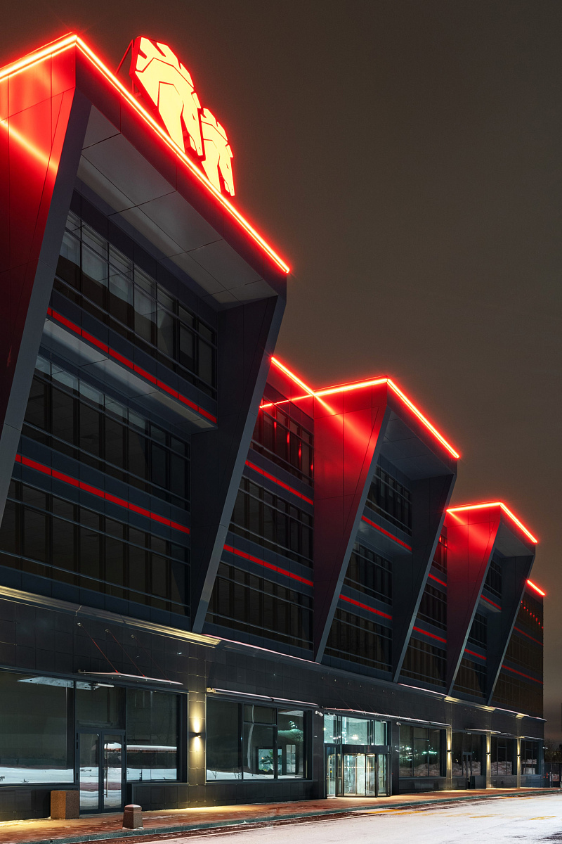 EliteGroup Meat Processing Plant - outdoor lighting project