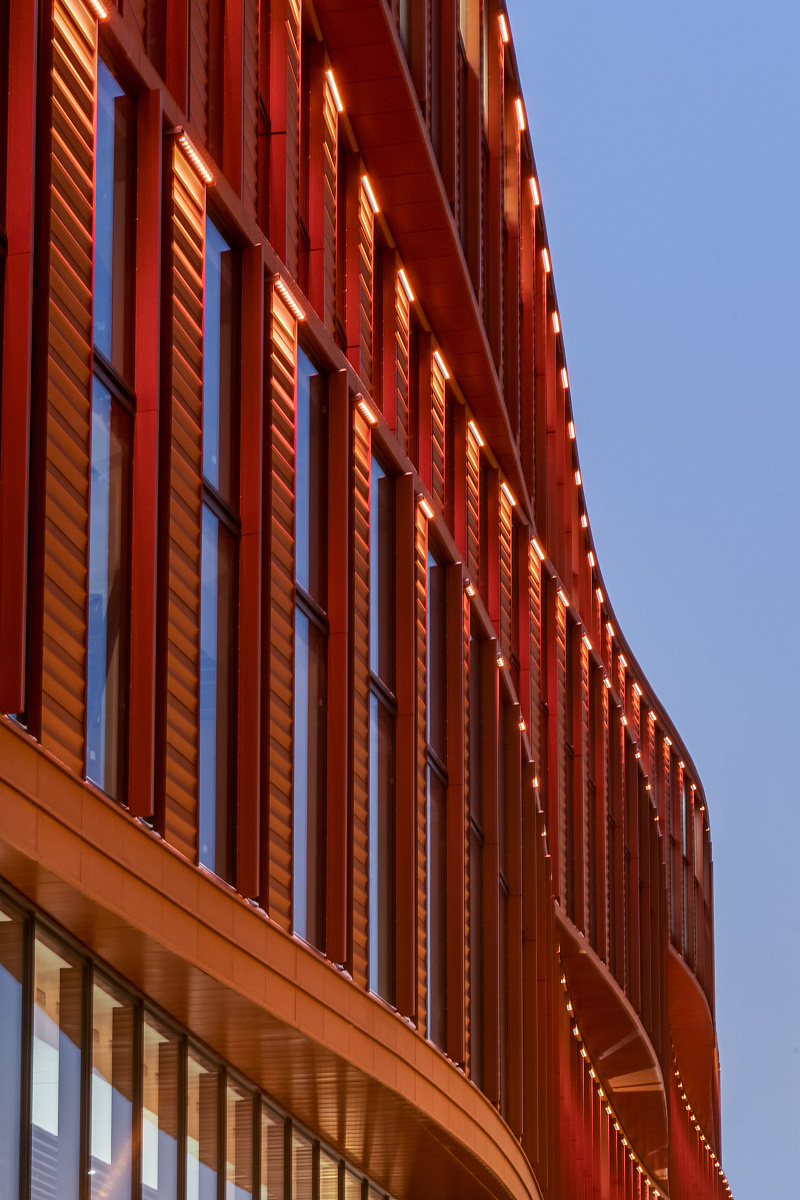 Архитектурное освещение БЦ Алкон II